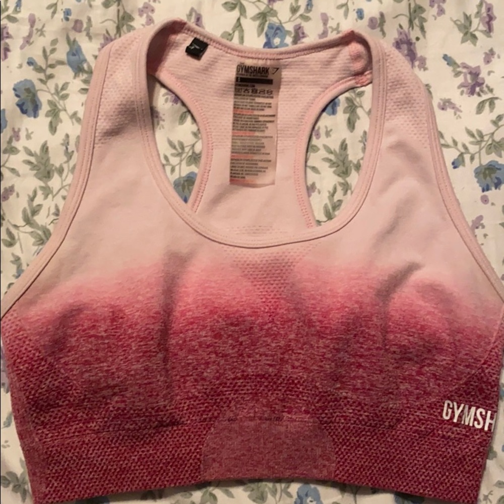Gymshark Pink Ombré Sports Bra
